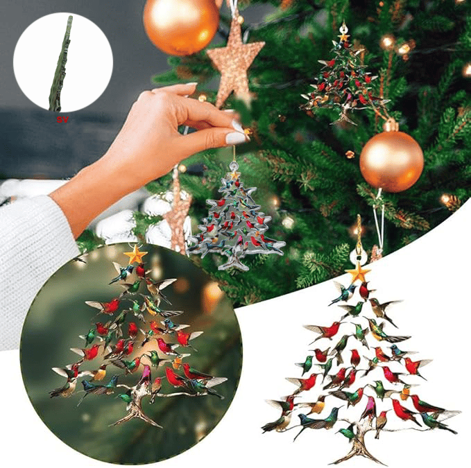 🔥Neuerscheinung 2025 50% RABATT - 🐦🎄Kolibri-Weihnachtsschmuck✨(Wie im Video)