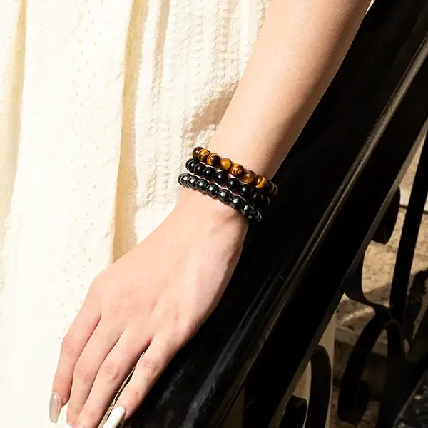 🛡️ Dreifach schützendes Armband – Energie, Balance und innere Stärke