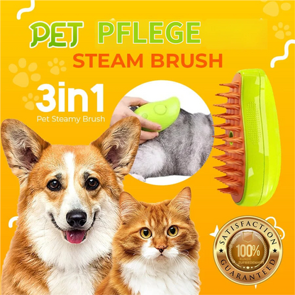 Dampfbürste für die Tierpflege
